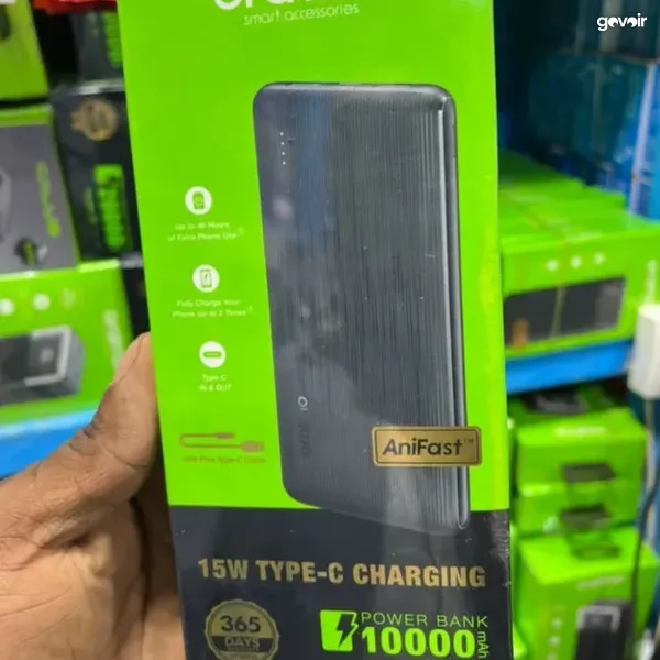 Oraimo power banks, 10,000 to 60,000mAh, 4