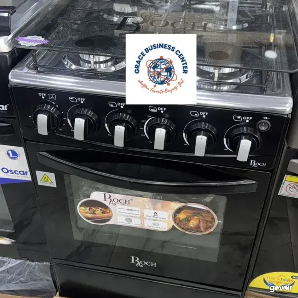 Glamstar 4 burner gas cooker with oven, 2