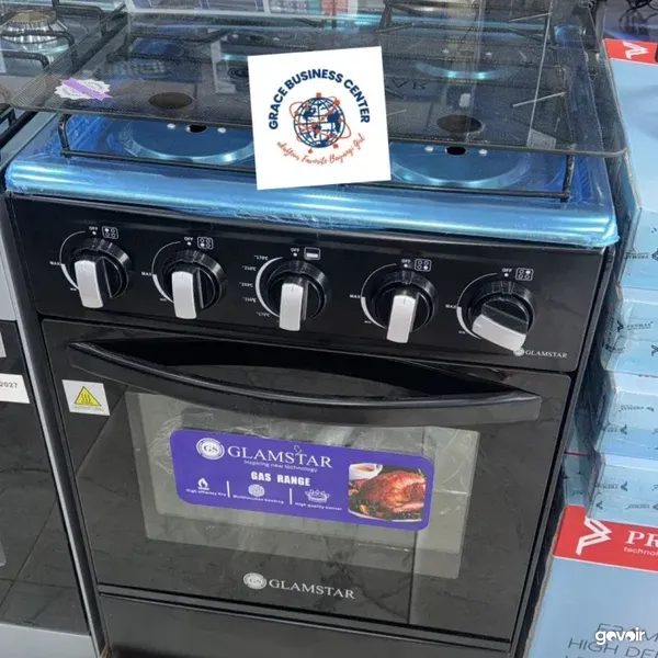 Glamstar 4 burner gas cooker with oven, 3