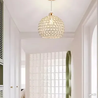 Crystal pendant lights, 3