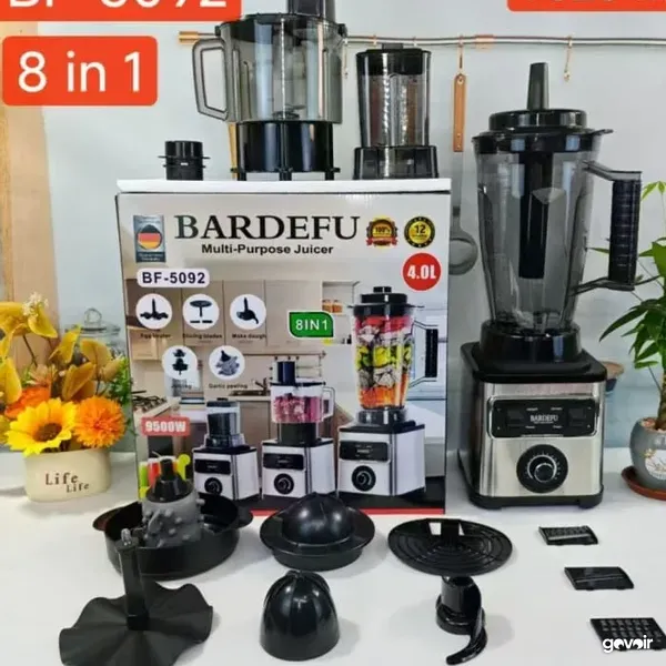 Robot de cuisine multifonction Bardefu 950W, 6
