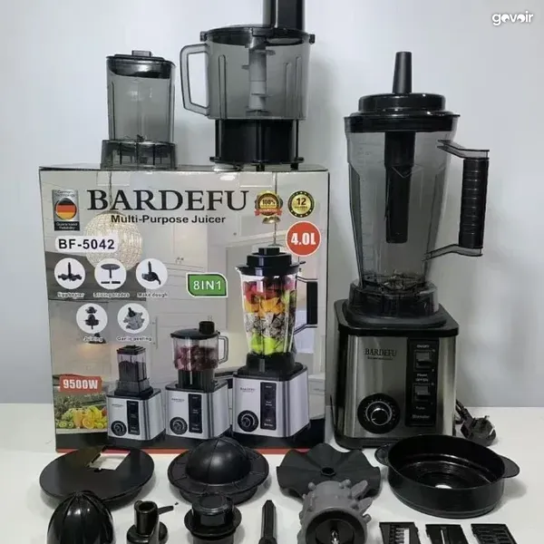 Robot de cuisine multifonction Bardefu 950W, 4