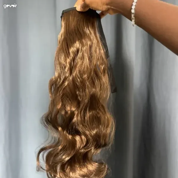 Mermaid Curl detachable ponytail, 1
