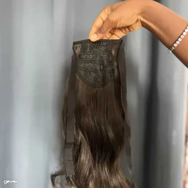 Baby Girl Bounce detachable ponytail, 4