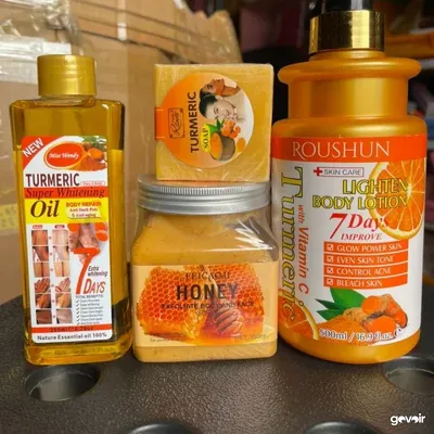 Skincare sets: aloe vera, coconut, avocado, 5
