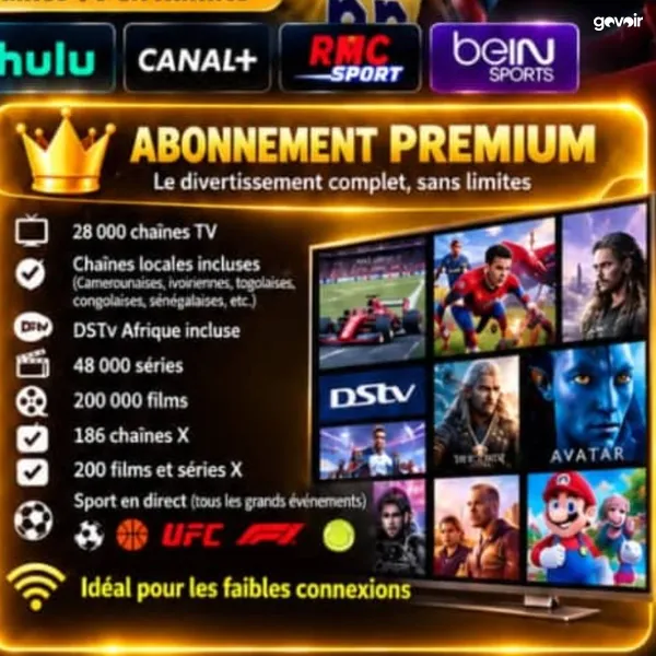 Abonnement IPTV, 3